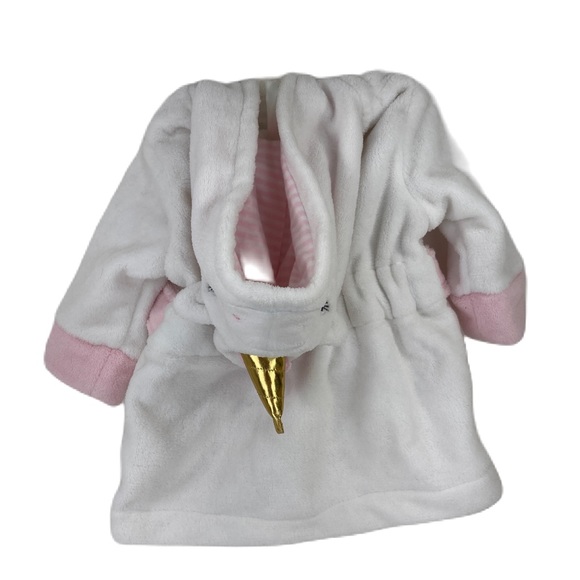 Cloud Island Baby Unicorn Plush Bath Robe - Picture 5 of 13